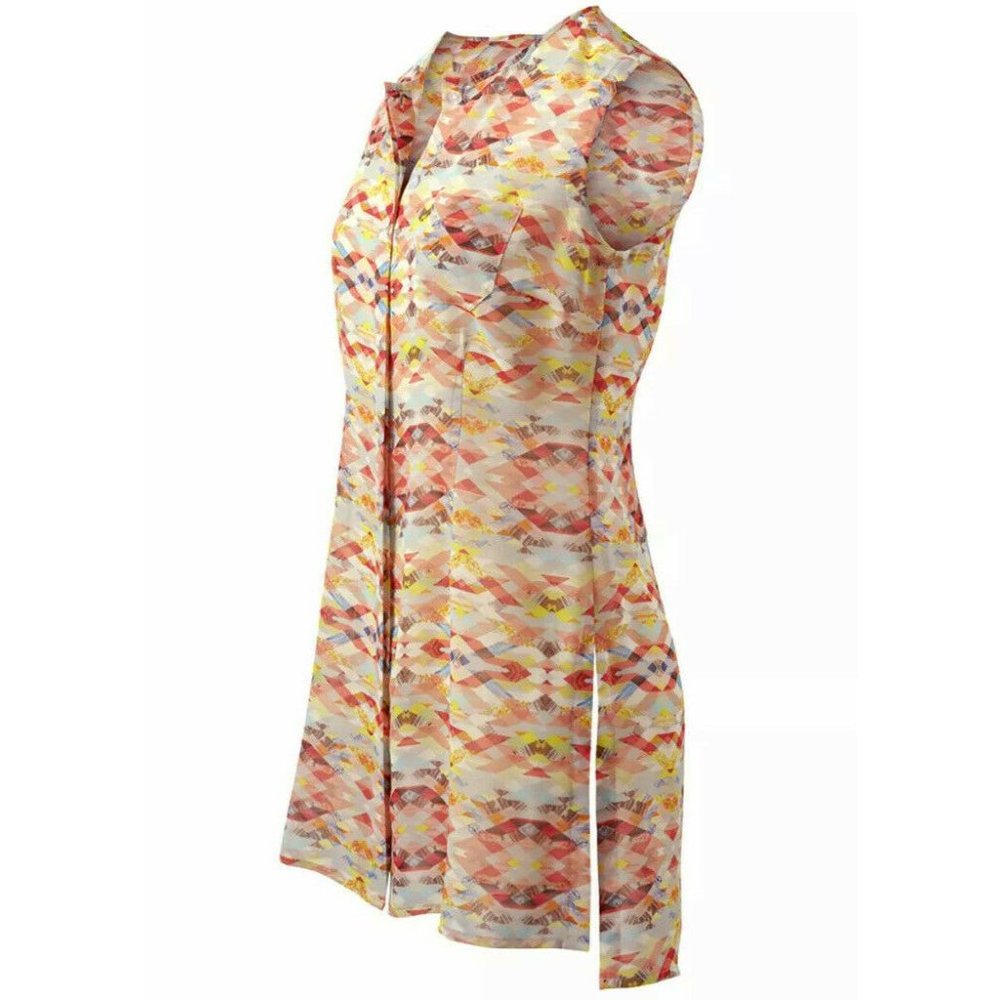 CABI #760 Geo Print Sleeveless Avery Tunic Top sz L - Picture 2 of 12